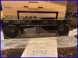 Vintage Citizen TA80-0A LCD TV/Stereo/Radio Cassette Tape Recorder1988MINT