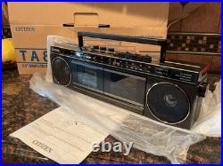 Vintage Citizen TA80-0A LCD TV/Stereo/Radio Cassette Tape Recorder1988MINT