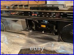 Vintage Citizen TA80-0A LCD TV/Stereo/Radio Cassette Tape Recorder1988MINT