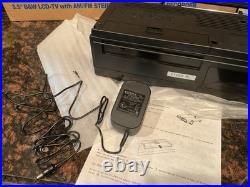 Vintage Citizen TA80-0A LCD TV/Stereo/Radio Cassette Tape Recorder1988MINT