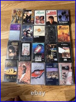 Vintage Classic Rock Cassette Lot of 80 Ozzy Sabbath Grateful Dead Kiss AC/DC