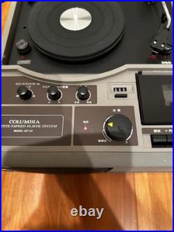 Vintage Columbia Cassette Record Player GP-22 from Japan M