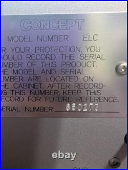 Vintage (Concept ELC) RARE Cassette Recording Deck, Tested
