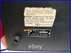 Vintage Concord AM/FM Stereo Cassette Recorder FET Model F-600 Vintage Concord AM/FM Stereo Cassette Recorder FET Model F-600