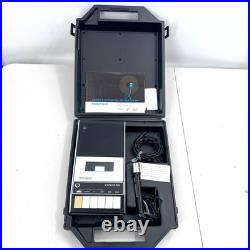 Vintage Concord Model F-60 Cassette Tape Recorder With Microphone Manual & Case Vintage Concord Model F-60 Cassette Tape Recorder With Microphone Manual & Case