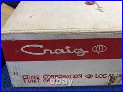 Vintage Craig 2606 Cassette Recorder AM/FM Radio NO Cord. Takes Batteries. S5