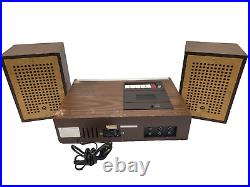 Vintage Craig 2705 Wood AM/FM Cassette Tape Recorder with Speaker UNTESTED