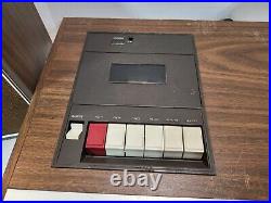 Vintage Craig 2705 Wood AM/FM Cassette Tape Recorder with Speaker UNTESTED