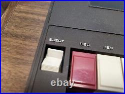 Vintage Craig 2705 Wood AM/FM Cassette Tape Recorder with Speaker UNTESTED