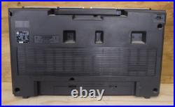 Vintage Crown Japan SZ-5100 Boombox Radio Double Cassette 100W 5-Band Stereo EQ Vintage Crown Japan SZ-5100 Boombox Radio Double Cassette 100W 5-Band Stereo EQ