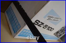 Vintage Crown Japan SZ-5100 Boombox Radio Double Cassette 100W 5-Band Stereo EQ Vintage Crown Japan SZ-5100 Boombox Radio Double Cassette 100W 5-Band Stereo EQ