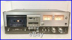 Vintage DENON DR-350 Cassette Player/Recorder-Works Great-High End-Rare Unit