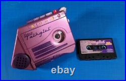 Vintage Deluxe TalkGIRL Cassette Player Recorder from Home Alone Tested Read