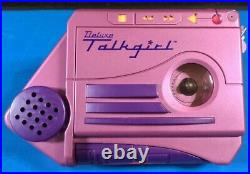 Vintage Deluxe TalkGIRL Cassette Player Recorder from Home Alone Tested Read