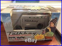 Vintage Deluxe Talkboy Cassette Player Tape Recorder Home Alone 2 NEVER USED