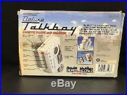Vintage Deluxe Talkboy Cassette Player Tape Recorder Home Alone 2 NEVER USED