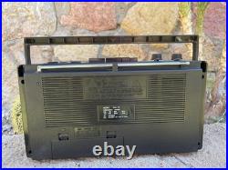 Vintage Discolite International SCR-119 Radio Cassette Player No VELA CONION