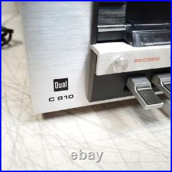 Vintage Dual C 810 Stereo Cassette Tape Deck Japan