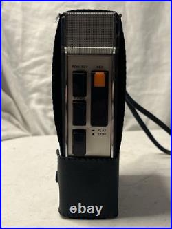 Vintage EM Stenox SX-2000 Mini Recorder Dictation Tape Recorder Japan
