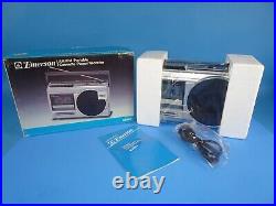 Vintage Emerson AM/FM Portable Cassette Player Recorder Radio K3662 NOS