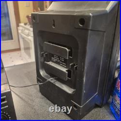 Vintage Emerson AS2609 Black AM/FM Cassette Player & Recorder With Speakers