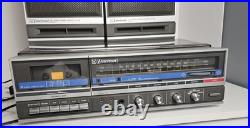 Vintage Emerson M2400 Record Player, Cassette Player, Radio NEW BELTS/SERVICED