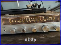 Vintage Emerson M2404 AM/FM Stereo Receiver Turntable Cassette Player