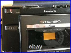 Vintage Extremely Rare Panasonic Stereo Radio Cassette Recorder RX-2700