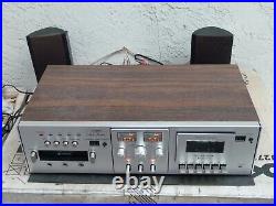 Vintage Fisher ER-8150 Dual Deck Dolby 8 Track + Cassette Tape Recorder + Bonus