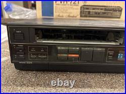 Vintage Fisher FVH 721 Video Cassette Recorder VHS Player Deck WithOrig. Box Read
