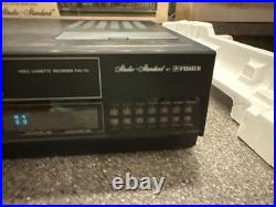 Vintage Fisher FVH 721 Video Cassette Recorder VHS Player Deck WithOrig. Box Read