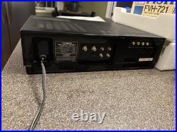 Vintage Fisher FVH 721 Video Cassette Recorder VHS Player Deck WithOrig. Box Read