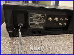 Vintage Fisher FVH 721 Video Cassette Recorder VHS Player Deck WithOrig. Box Read