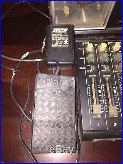 Vintage Fostex X-26 4 Track Analog Cassette Multi-Track Recorder Manual & Extras