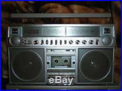 Vintage G. E 3-5286 Cassette Recorder Boombox Partially Working