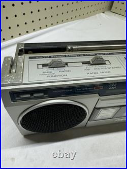 Vintage GE 3-5283A AM/FM Radio Cassette Recorder Music System General Electric