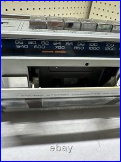 Vintage GE 3-5283A AM/FM Radio Cassette Recorder Music System General Electric