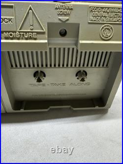 Vintage GE 3-5283A AM/FM Radio Cassette Recorder Music System General Electric