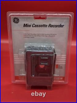 Vintage GE Mini Cassette Recorder Player 3-5353S Vintage Old Stock New Sealed