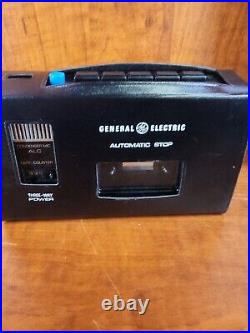 Vintage GE Model 3-5320 Metal Walkman Cassette Recorder Brand VERY RARE