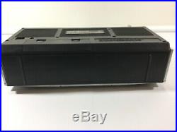 Vintage GE boombox 3-5256A Cassette Recorder Stereo Am/Fm Ghetto Blaster