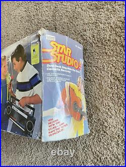 Vintage Gabriel STAR STUDIO Dual Cassette Deck Player Recorder Sing Along new