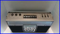 Vintage General Electric 3-5252D Boom Box AM/FM Cassette Recorder TESTED WORKS