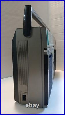 Vintage General Electric 3-5252D Boom Box AM/FM Cassette Recorder TESTED WORKS