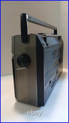 Vintage General Electric 3-5252D Boom Box AM/FM Cassette Recorder TESTED WORKS