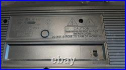 Vintage General Electric 3-5252D Boom Box AM/FM Cassette Recorder TESTED WORKS