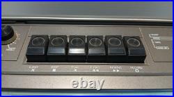 Vintage General Electric 3-5252D Boom Box AM/FM Cassette Recorder TESTED WORKS