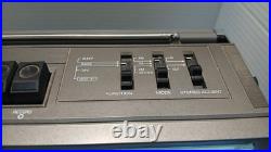 Vintage General Electric 3-5252D Boom Box AM/FM Cassette Recorder TESTED WORKS