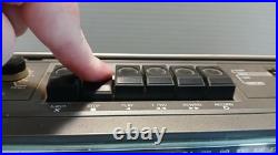Vintage General Electric 3-5252D Boom Box AM/FM Cassette Recorder TESTED WORKS