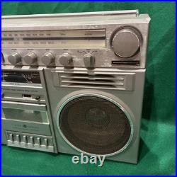 Vintage General Electric 3-5259A Blockbuster AM/FM Cassette Recorder AS IS